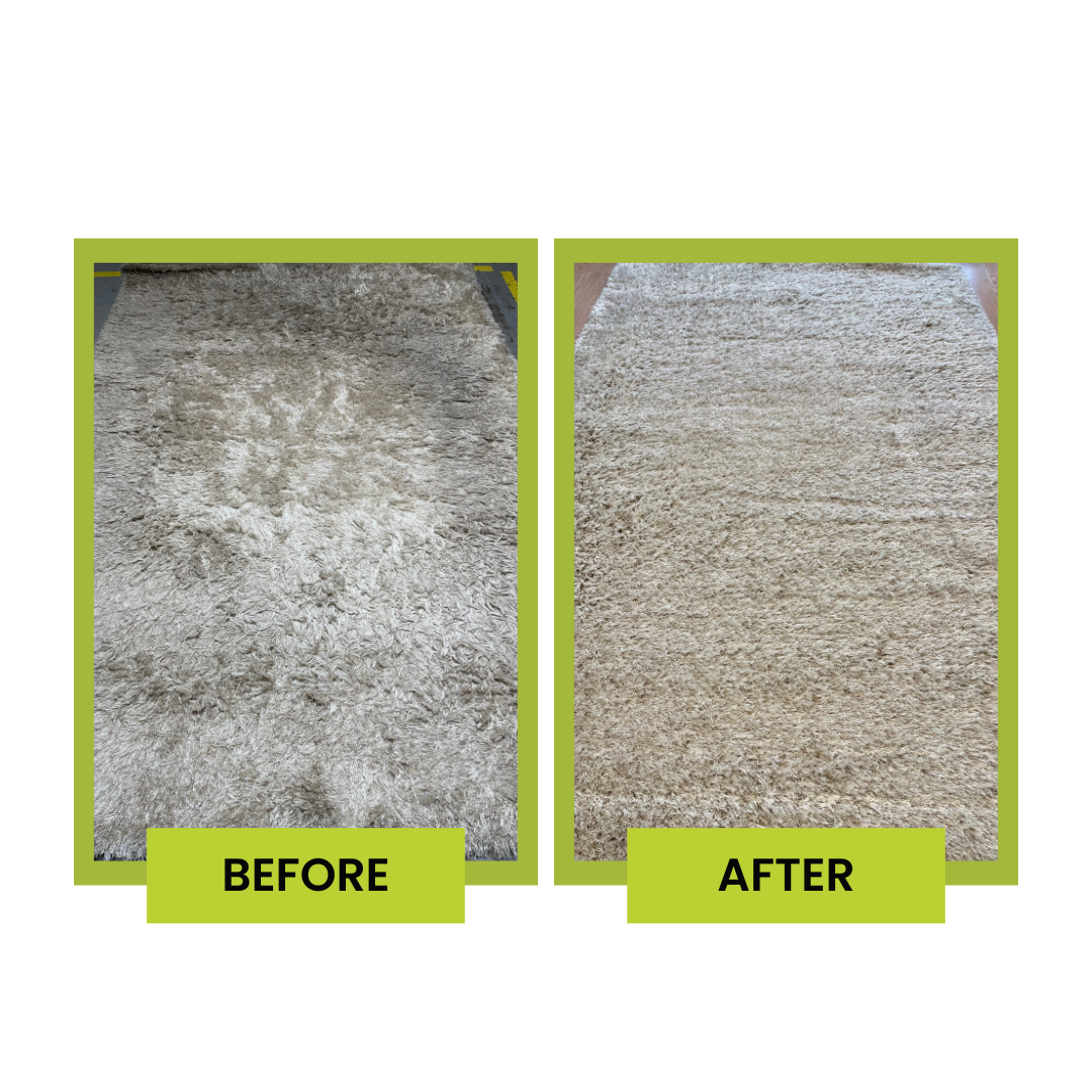 Rug Cleaning Before and After